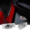 2Pcs Car Door Lights Projector for R55 R56 R57 R58 R59 R60 R61 F55 F56 F57 Car Door Logo Light Colorfast Courtesy Projector Laser Puddle lamp Welcome Lights Ghost Shadow Light Accessories (Logo)