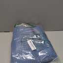 Dynamene Blue Fabric Shower Curtain - Waffle Weave Textured Heavy Duty Cloth Shower Curtains for Bathroom, 256GSM Hotel Luxury Weighted Bath Curtain Set with 12 Plastic Hooks, 72x72, Moonlight Blue