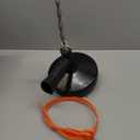 Ginbel Direct Drain Auger 33 ft, Plumbing Snake Hair Clog Remover Drain Snake Flexible Grabber Heavy Duty Sink Cleaner Tools for Shower Bathtub Bathroom Kitchen Pipe, Black