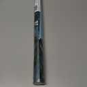 Coavas Decorative Window Privacy Film, Heat Control Sun Blocking Stained Glass Window Film, Floral Design Static Cling, Non Adhesive Windows Tint for Bathroom Front Door(Vinyl, 17.5" x 118.1 ") (Green)