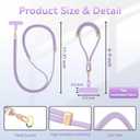 VVAAGG Cell Phone Lanyard for iPhone: Crossbody Phone Strap Adjustable Neck Wrist Strap Anti Theft Long Lanyard Travel Essential for Women Most iPhone and Android Smartphones