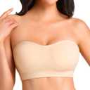 Strapless Bras for Women Nude (Beige, 34B)