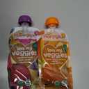 HAPPYTOT Organics Stage 4 Baby Food Pouches, Gluten Free, Vegan Snack, Love My Veggies, Fruit & Veggie Puree, Variety Pack, 4.22 Ounce (Pack of 16), Aug 6 2026