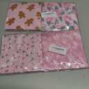 2 x 40Pcs Christmas Napkins,Christmas Party Supplies Pink Xmas Paper Napkins Funny Party Napkins for Winter Xmas Holiday Decorations