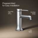 Kohler 27000-4-CP Occasion® Single-Handle Bathroom Sink Faucet, 1.2 gpm, Polished Chrome