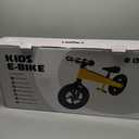 Electric Bike for Kids, Electric Balance Bike for Ages 3-8 Years Old,Kid Electric Motorcycle with 2 Speed Modes,Push-Button Brakes,12 Inch Dirt Off-Road Tire and Adjustable Seat