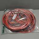 50FT Medium Duty Outdoor Extension Cords, 14/3 Gauge Electrical Wire Cable, 15 Amp Waterproof, LED Lighted Locking Plug for Indoor and Outside Use, Power Cord ETL Certified