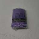 8-Pack Premium Plastic Tablecloth 84in. Round Table Cover - Purple