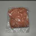 2 x TOONOW Set of 2 Decorative Throw Pillow Covers 18x18,Fluffy Pillow CoversLuxury Faux Fur Sofa Pillow Covers for Sofa Couch Living Room Bedroom, No Pillow Insert (Carnelian)