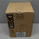 DREO Humidifiers for Bedroom, 3L Top Fill 30H & 26dB Quiet Runtime for Large Room, Cool Mist Ultrasonic Humidifier with Humidity Sensor, Night Light for Home, Baby, Nursery, Plants, New Edition (Pearl White)