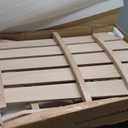 Adirondack Chair, 110Ergonomics Plastic Extra Tall Adirondack Chairs, HDPE All-Weather Plastic Patio Outdoor Chair, High Foamed Polyethylene Fire Pit Chair(Natural) (Shell)