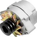 Alternator for Tractor & for Chevy for Chevrolet 10SI 1-Wire One Wire 2-Groove Pulley 63Amp 12V 63Amp CW V2 Pulley Class - ADR0183 400-12459 7127-SEN-2G New Alternator