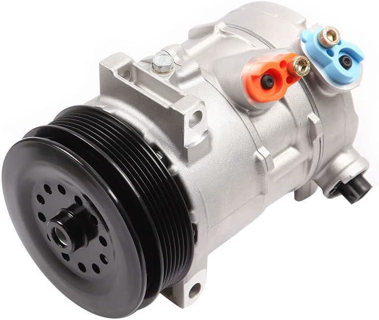 ECCPP AC Compressor 2007-2014 for Chrysler 200 for Sebring for Dodge Avenger Journey 2.4L 6SEU16C AC Compressor Pump (97357 / 98357)