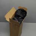 Opliy Camping Stool 2 Pack,13 Inch Portable Folding Stool for Outdoor Gardening and Beach Hiking Fishing,Foot Stool with Carry Bag (Black)