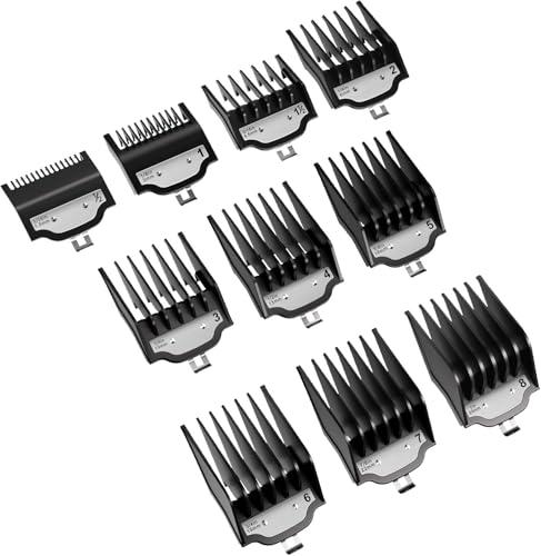 Professional for Wahl Clipper Guards Set, 10 Pcs Coded Cutting Guides #3170-400- 1/16” to 1” Compatible with All Wahl Clippers