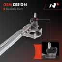 A-Premium Front Windshield Wiper Transmission Linkage Assembly