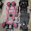 Garvee 24V Electric Drift Go Kart for Kids Ages 8 To 12/ Dual 300W Motors/ 8.1MPH Racing Car/ 9Ah Battery/ Music/ Horn/ Seatbelt/ Compact electric mobility tool space saving