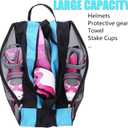 Peyorom Skate Bags, Great for Roller Skates, Ice Skates, Quad Skates, Inline Skates, Rollerblade, Figure Skates, Ice Hockey Skate - Skate Accessories for Kids and Adults