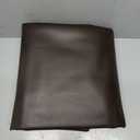 Majestic Giftware PVC Faux Leather Rectangle Tablecloths | (TCE30-54200) Brown Waterproof & Spill Proof Dining Table Cover | Decorative Washable Tablecloth for Home, Kitchen, Party (54X72)