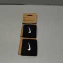 Nike Unisex Adult Swoosh Classic Wristband 2 Pack (One Size, Black/white)