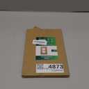 6-Pack Single Duplex Outlet Cover Plate, Decorative Antique Brass Switch Plates and Outlet Covers, Metal Wall Plates for Electrical Outlets, 1 Gang Receptacle Cover, Corrosion Resistant