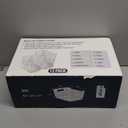 12 PACK Multi-Use Clear Plastic Storage Bins for Organizing w/ Labels - Home, Kitchen, Bathroom, Office, Pantry Cabinet Shelf Organizer Bins - SOHO Collection, RV, Fridge Organization Containers, Size: Medium