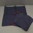 Homaxy 100% Cotton Waffle Weave Kitchen Dish Cloths, Ultra Soft Absorbent Quick Drying Dish Towels, 12 x 12 Inches, 6-Pack, Dark Grey (Dark Grey)