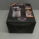 KRUPS Precision Burr Coffee Grinder: 12 Settings, 8 oz Capacity for Drip, French Press, Espresso, Pour Over, Cold Brew - Stainless Steel, 110W, Auto-Stop, Easy Clean - Coffee Grinders for Home Use