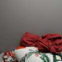 7 Pcs King Size Christmas Comforter Set with 2 Pillowcases & 2 Shams, Snowman Reindeer Bedding for Kids and Adults, Merry Winter Bed in a Bag with Flat Fitted Sheet