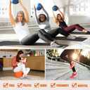 yeuG Pilates Socks for Women Non Slip Grip Socks for Yoga, Barre, Hospital, Barefoot Grippy Yoga Sock Womens Gifts 4 Pairs