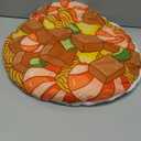 Ramen Noodle Dog & Cat Bed,Keep Warm and Super Soft Creative Pet Nest for Indoor Cats,Removable Washable Cushion for Small Medium Large Dogs and Cats (19.7"L x 19.7"W x 7.9"Th, white)