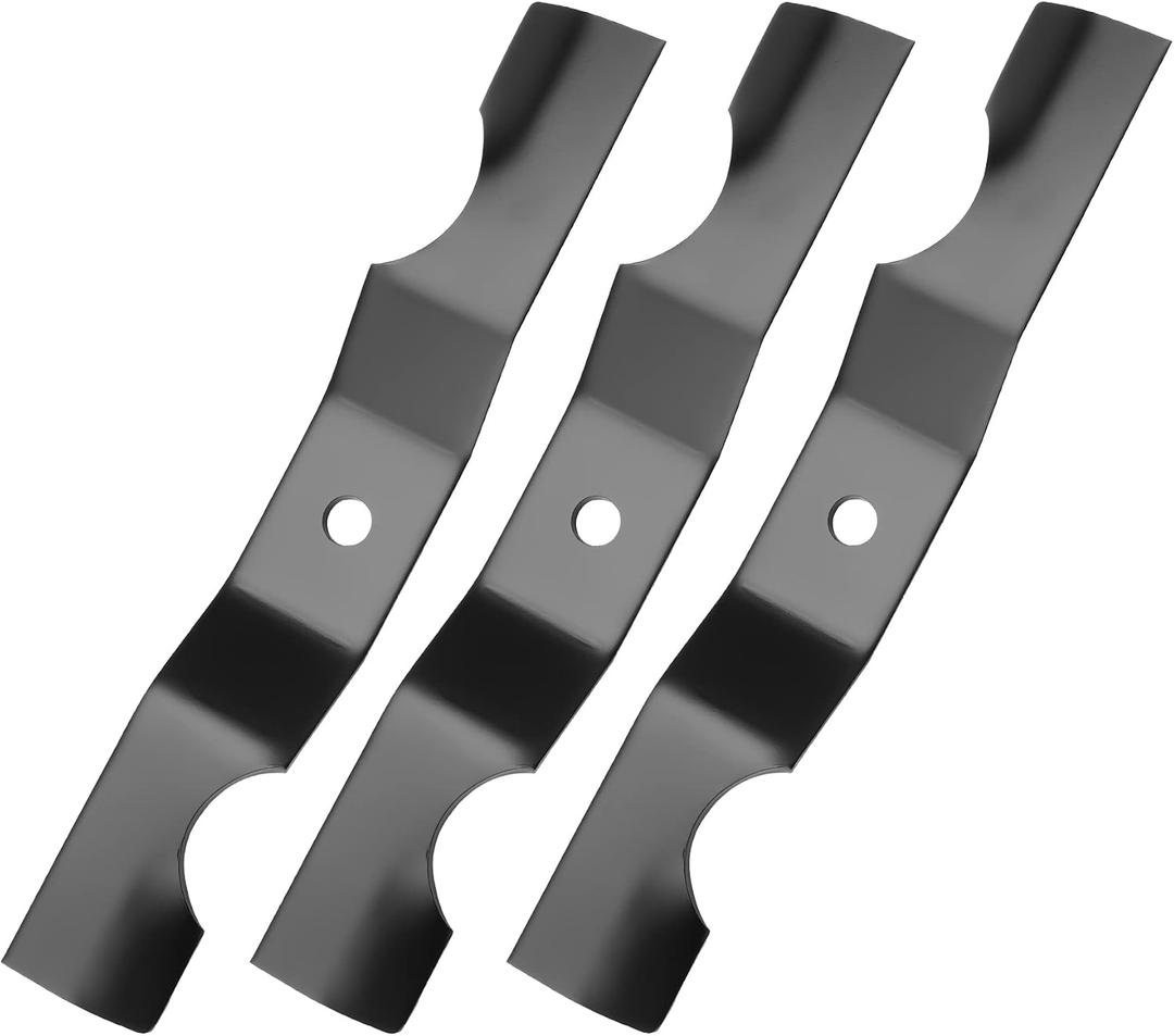 Aeagle 42 Inch High Lift Blade for Ariens Zoom 915159 915161 915171 915233 915323 Gravely ZT 42'' Deck Zero Turn Lawn Mower Replace 04265400 1134-9210-01, 3 Pack (Black)