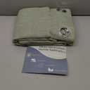 Jowels Light Sage Green Linen Curtains 108 Inch Length 2 Panels for Living Room Bedroom, Light Filtering Sheer Curtains 108 Inches, Modern Farmhouse Grommet Semi Sheer Soft Privacy Drapes