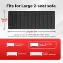Comfyanno Couch Cushion Support Board, Repairs Sagging Loveseat Sofa, Ready to Use, 21.5" x 54", Heavy-Duty Solid Wood Board, Safe Corner, Sinking Couch & Sofa Fix Saver