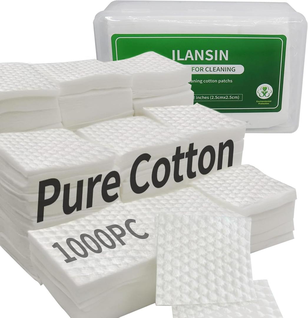 3000/1500PCS Gun Cleaning Patches+CLP Oil,2"x2" Lint Free Gun Cleaning Cloth,Professional Wipes for Shot Pistol/All Caliber of Firearms.Store in Box Can Store Gun Cleaning Kit,Choose Your Set
