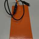 12V 100W Silicone Heating Pad Mat Quick Heater with Detachable Power Cable for Food Delivery Bag 5.98X11.97 Inches