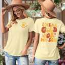 Childhood Cancer Awareness Shirts Women: I Wear Gold for My Son Tshirt Pediatric Cancer Gold Ribbon Tee Tops (S)
