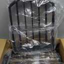 OUSHENG Decorative Garden Fence Fencing 10 Panels, 10ft (L) x 24in (H) Rustproof Metal Wire Border Animal Barrier for Dog, Flower Edging for Yard Landscape Patio Outdoor Decor, Arched