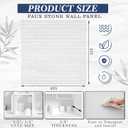 Tuanse 2 Pack Egg Crate Panel 2' x 2' with 1/2x3/8 Ceiling, 2' X 2', White