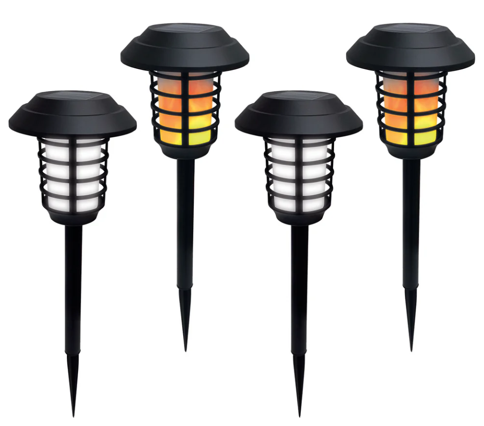 BELL + HOWELL

Solar Flame Garden Lights 4 Pack