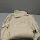 Aleumdr Women 2 Piece Outfits Sweatsuit Oversized Half Zip Pullover Long Sleeve Sweatshirt Jogger Pants Set with Pockets, S