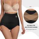 Women's High Waisted Underwear, Tummy Control high cut Panties Full Coverage Postpartum Briefs underwear 4 pack (XL)