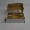 WDF300 Pieces Gold Plastic Silverware - Heavy Duty Disposable Gold Cutlery Set Plastic Gold Silverware Set Plastic Includes 100 Forks, 100 Spoons, 100 Knives for Party
