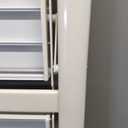 WOA WOA Step Ladder, Widen Pedals Foldable Step Stool, Lightweight Aluminum Ladder, Easy to Move Around, Anti-Slip Foot Stepladder for Household, Fold Thin & Space Save, 300 lbs Load (2 Step, White)