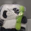 Panda Stuffed Animal 9'' Soft Bear Plush Toys with Bamboo Stuffed Panda Plushies Cute Doll Gifts Black and White (9inch