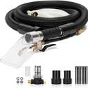 Better Extractor Hose Kit for Shop Vac, Universal Shop Vac Extractor Kit with 25FT Waterline, 11FT Vacuum Hose& Adapter, Converts Vacuum to Upholstery Extractor for Auto Detailing & Home Cleaning