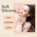 Elate Silicone Ear Plugs for Sleeping, 27dB Noise Reduction Reusable Earplugs, Soft Comfortable Ear Plugs for Snoring, Travel, Study, Concert, Swimming with Case - Pink (1 pair (Pack of 1))