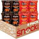 Doritos Protein Tortilla Chips, 2 Flavor Variety Pack, 1.3 oz Bags (8 Pack) | 13g Protein, No Colors from Artificial Sources, No Artificial Flavors, Nacho Cheese, Sweet & Tangy BBQ
