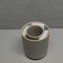 LE TAUCI Utensil Holder, 7.3"+5.4" Ceramic Kitchen Utensil Holder for Countertop, Large Cooking Utensil Crocks for Kitchen Counter, Modern Utensil Organizer for Spatula, Set of 2, Oatmeal Greige