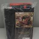 ZOBER All in One Christmas Ornament Storage Box & Decoration Container - Easy Access Removable Trays, Keeps 73 Ornaments - Adjustable Extent Area for Figurines and Pockets for Decoration - Black